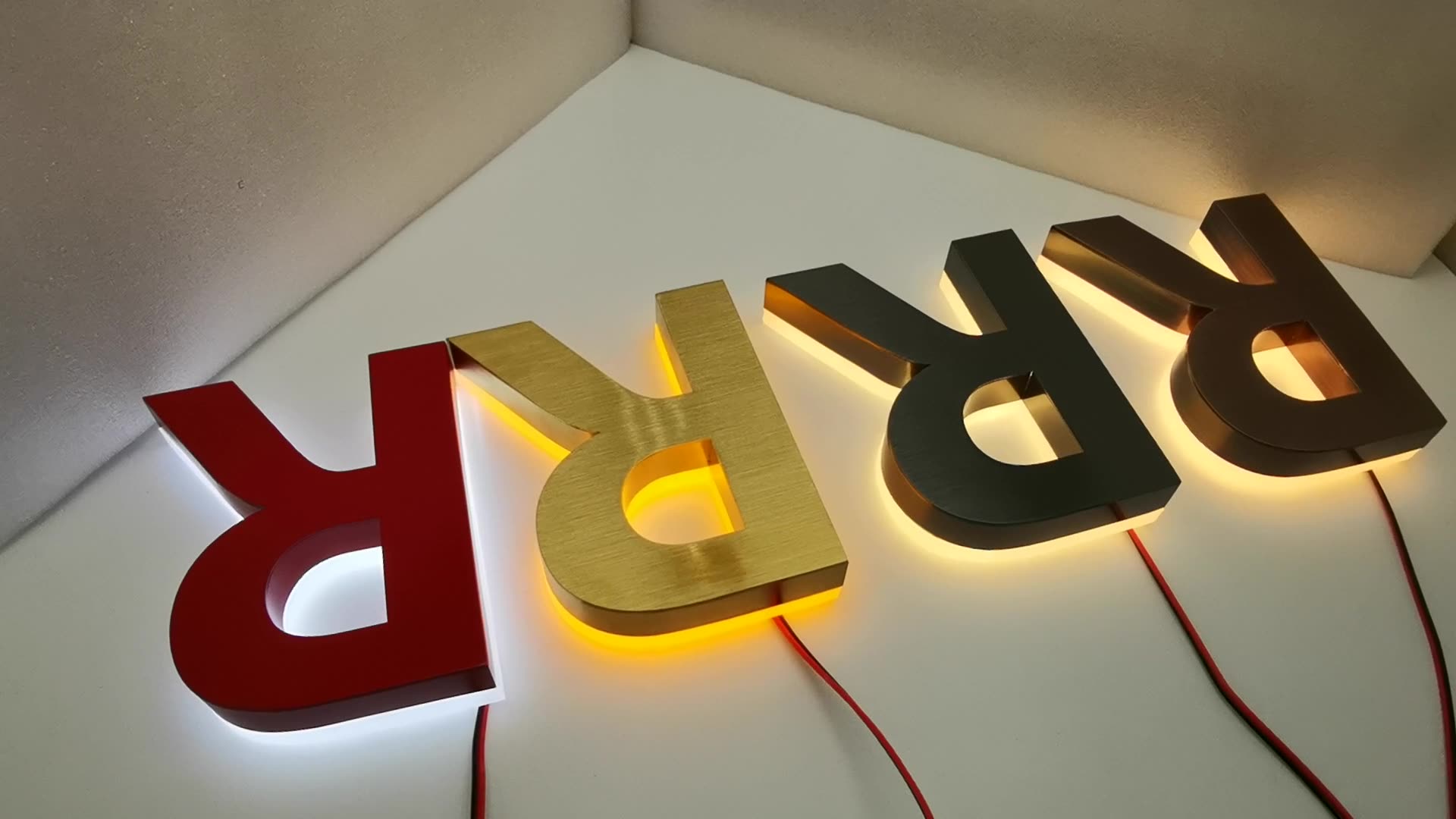 Backlit 3D Letter Led Signs